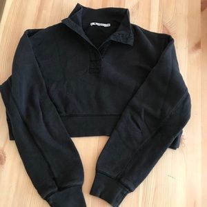 Cropped Alexander Wang Sweatshirt
